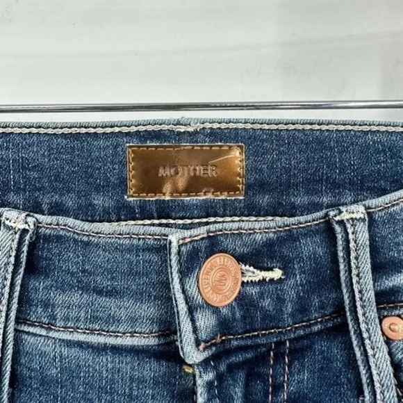 Mother The Insider Crop Step Chew in Dancing On Coals B1640 - Picture 6 of 8